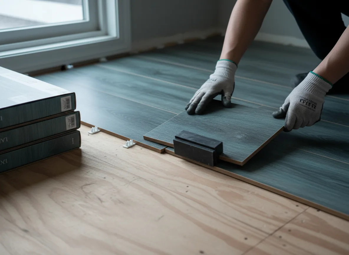Luxury Vinyl Plank Installation company in Caledonia, ND